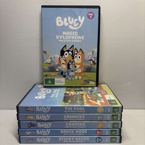 Bluey dvd bundle vol 5 - 3, 7