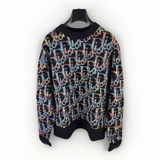 Dior Oblique Black Wool