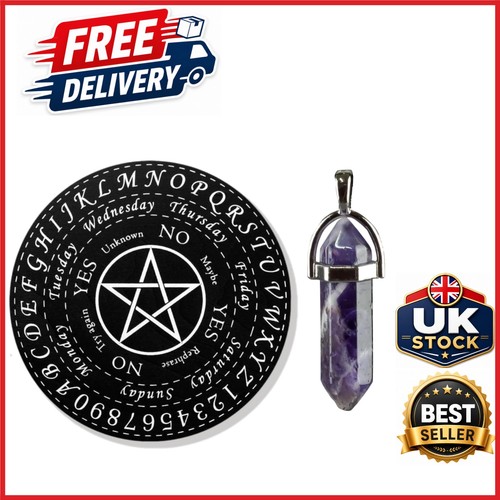 Dowsing pendulum necklace set - necklace,
