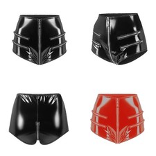 Womens Glossy PVC Leather