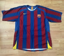 Men’s Nike Barcelona 05/06 Home Shirt Large Messi
