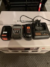 Black and Decker Strimmer Batteries With Charger