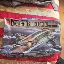 ERTL McDONNELL DOUGLAS PHANTOM F-4C/D MIG KILLER  MODEL KIT 1:48  SCALE ( RARE )