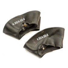 2x 4.80/4.00-8 Inner Tube Bent Schrader Valve 8 Inch Boat Dinghy Launch Trolley