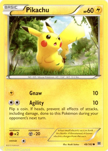 Pikachu 162 common - pikachu, :