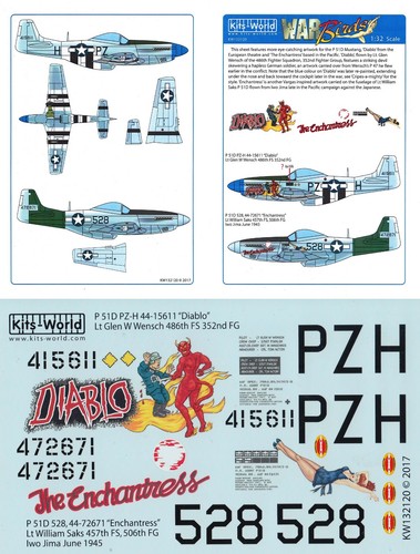 Kits world decals p 51d - world, p-51d