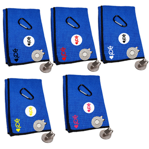 Golf towel blue - towel,