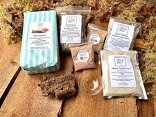 Giant African Land Snail Premium BUMPER Supply pack, Food, Substrate, Calcium