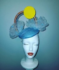 Rainbow blue multi coloured