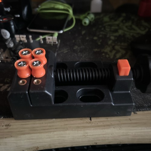 Plastic molded vise for - vise,