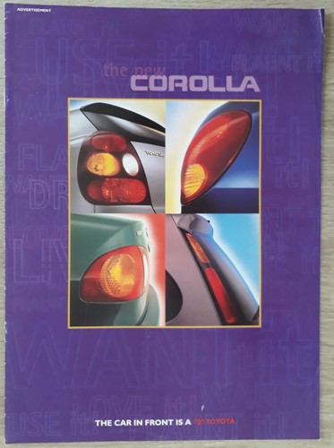 Toyota corolla range brochure - toyota,