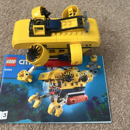 Lego city submarine - lego, 60264