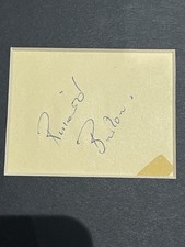 RICHARD BURTON Signed