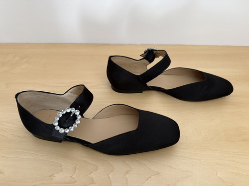 Black satin ladies - ', shoes