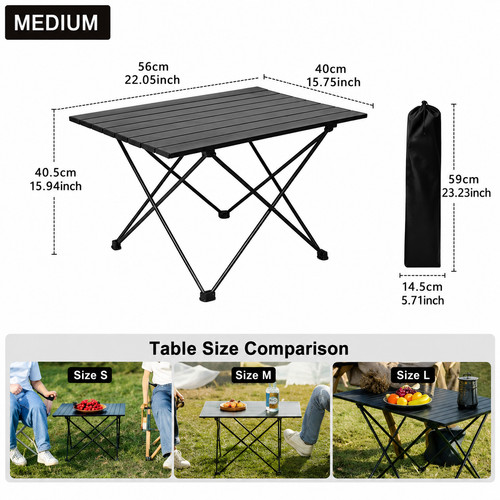 New folding camping table - new,