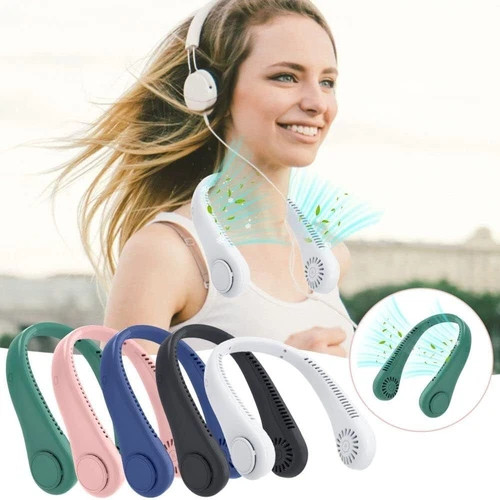 Neckband fan bladeless lazy - neckband,