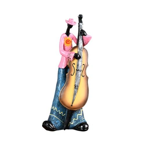 Jazz band player figurines - jazz,