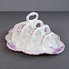Antique Porcelain Toast Rack