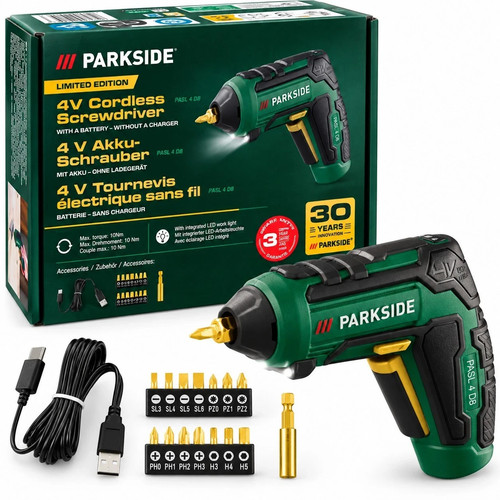 Parkside cordless - 4v,