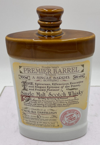Ceramic douglas lang whisky - ceramic,