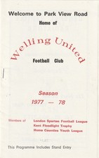 Welling United v Bracknell
