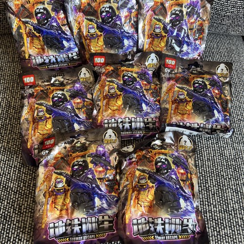 Subway escape mini - 8x, figures
