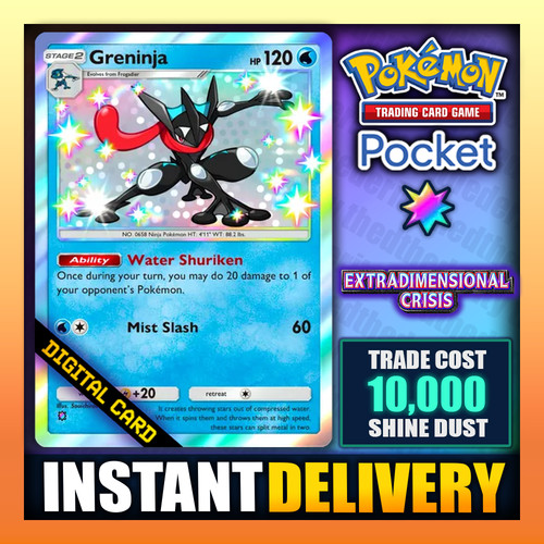 Pokemon tcg pocket greninja - pocket,