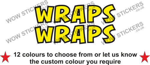 Wraps stickers street - x,