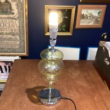 Next Lime Green Glass bubble lamp 46cm High