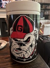 Vintage UGA Can Shaped Cooler