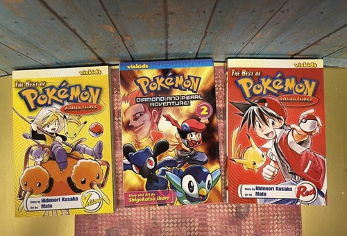 Lot pokemon books diamond - 3,