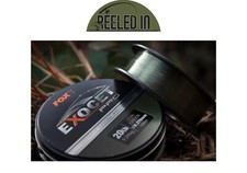 FOX Exocet Pro Line Low Viz Green-Carp Fishing mono main line 1000mtr Spool
