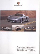 2004 Porsche All Models Carrera, Boxter, Targa, 911 Sales Brochure 40 pages +