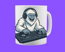 Coffee Mug DJ Yeti Cup Coffee Mug Gift Ceramic