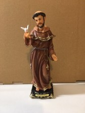 Saint Francis 8in Resin