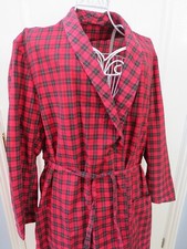 Vintage Tartan Dressing Gown