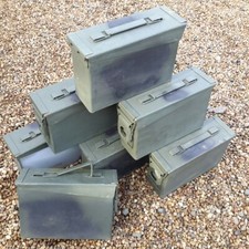 Ammo Box 30Cal Ammo Can Steel Tin Tool Box Storage Solution (empty) 1 Can Sale