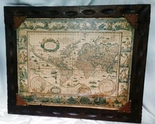 Vintage Old World Map