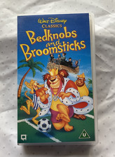 WALT DISNEY CLASSICS 'Bedknobs and Broomsticks' 1993 VHS Video Angela Lansbury
