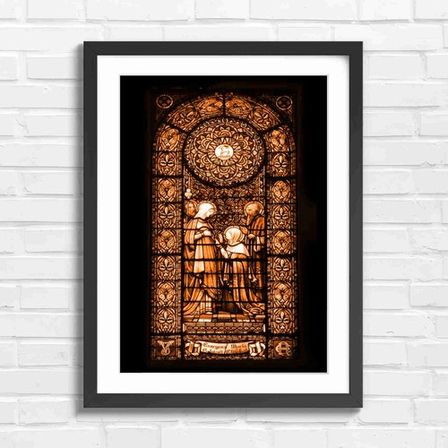 Vibrant religious stained - vibrant,