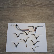 Set of 9 fishing rod rings