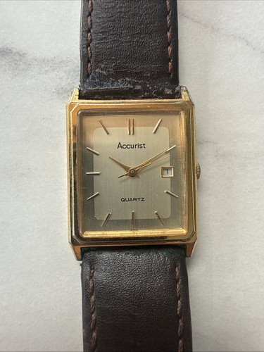Vintage accurist tank quartz - accurist,