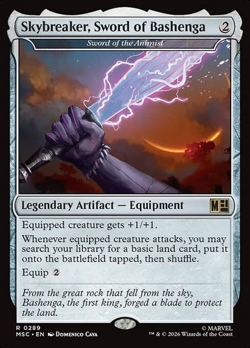 Mtg sword the animist - ~, of