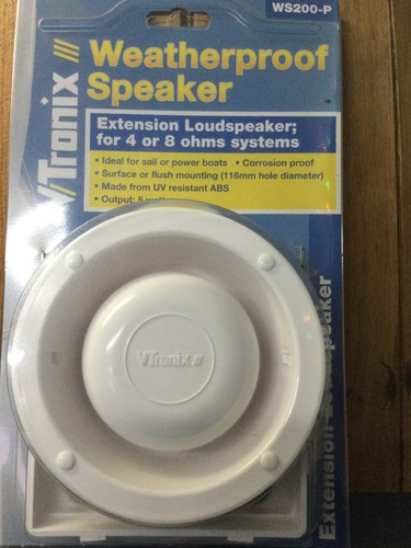 Vtronix weatherproof speaker - vtronix,