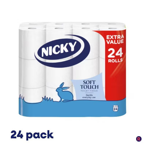 Nicky soft touch toilet roll - touch,