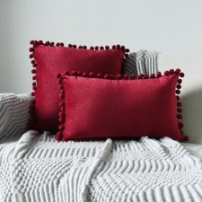 Pom poms velvet plain - pom,