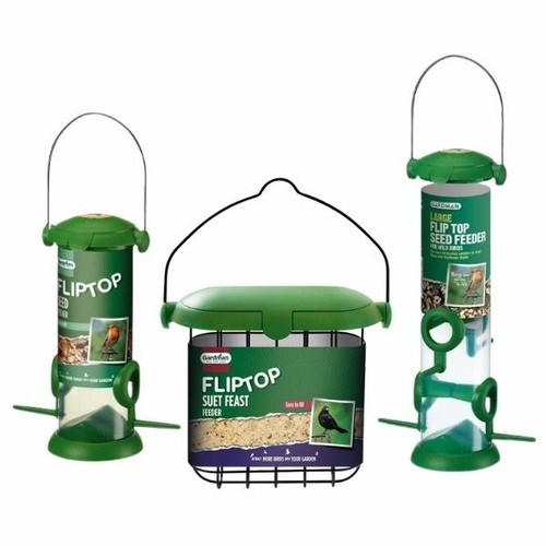 Gardman bird feeder flip top - bird,