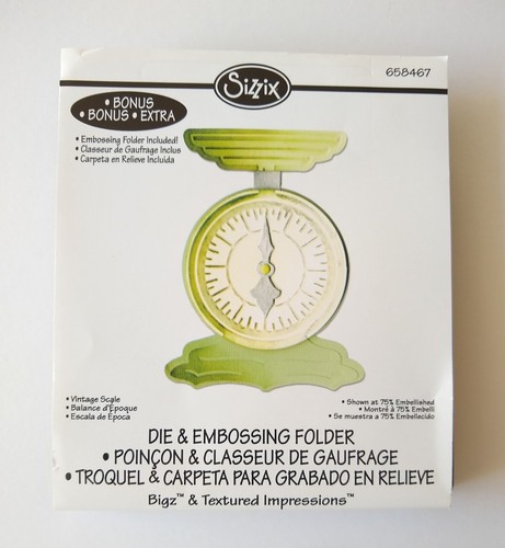 Sizzix bigz die embossing - sizzix,
