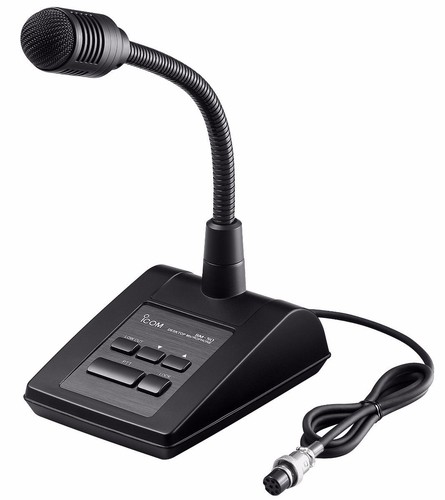 Icom sm50 desktop - icom, microphone