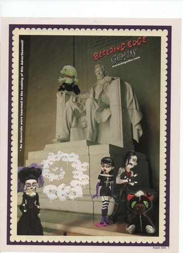Bleeding edge goths doll abe - bleeding,